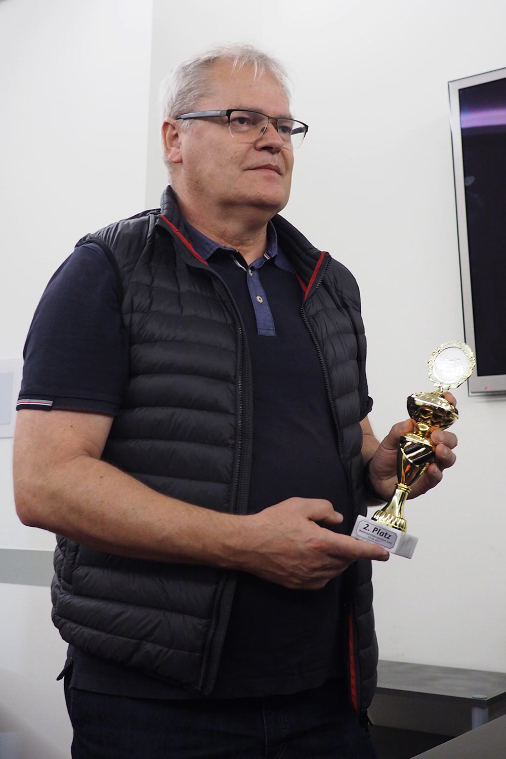 Motorrad-Oldtimerfahrt Suhl 16.09.2017: Siegerehrung (Foto: Manuela Hahnebach)