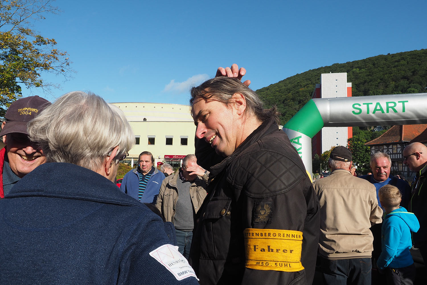 Motorrad-Oldtimerfahrt Suhl 16.09.2017: Greifzu-Rennwagen-Nachbau: Uwe Oltmanns (Foto: Manuela Hahnebach)