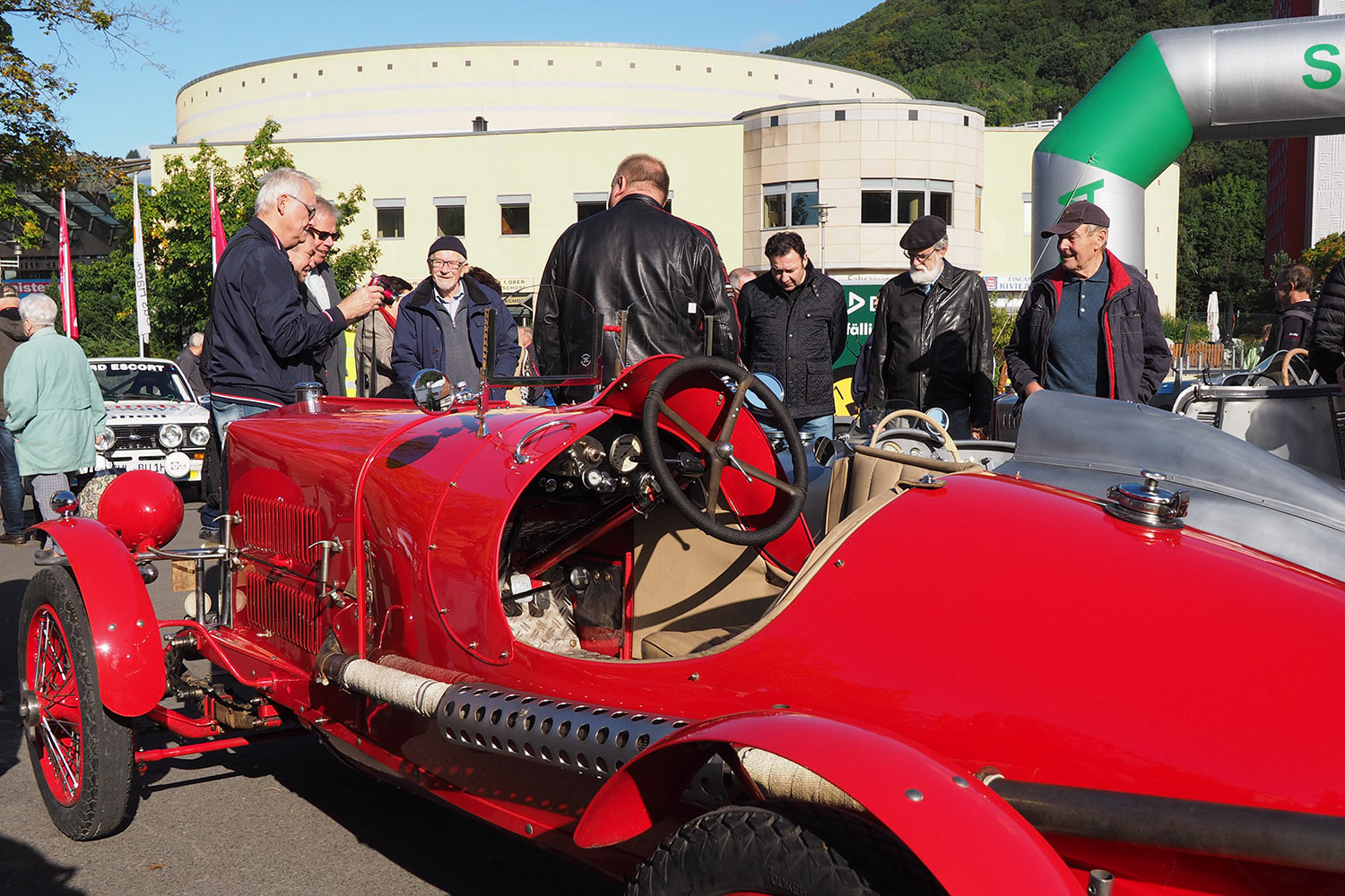 Motorrad-Oldtimerfahrt Suhl 16.09.2017: historische Rennwagen (Foto: Manuela Hahnebach)