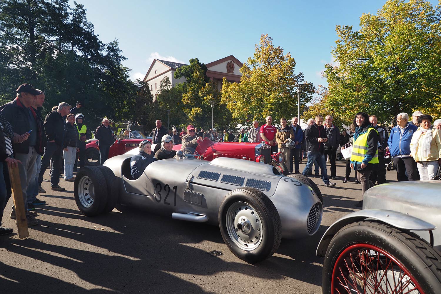 Motorrad-Oldtimerfahrt Suhl 16.09.2017: Greifzu-Rennwagen-Nachbau (Foto: Manuela Hahnebach)