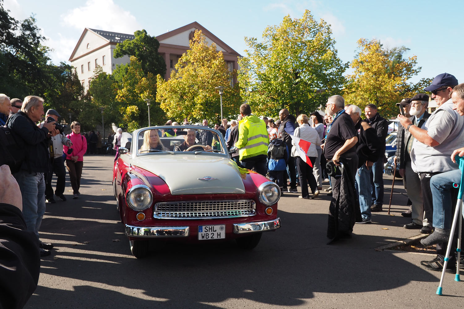 Motorrad-Oldtimerfahrt Suhl 16.09.2017: historische Rennwagen (Foto: Manuela Hahnebach)