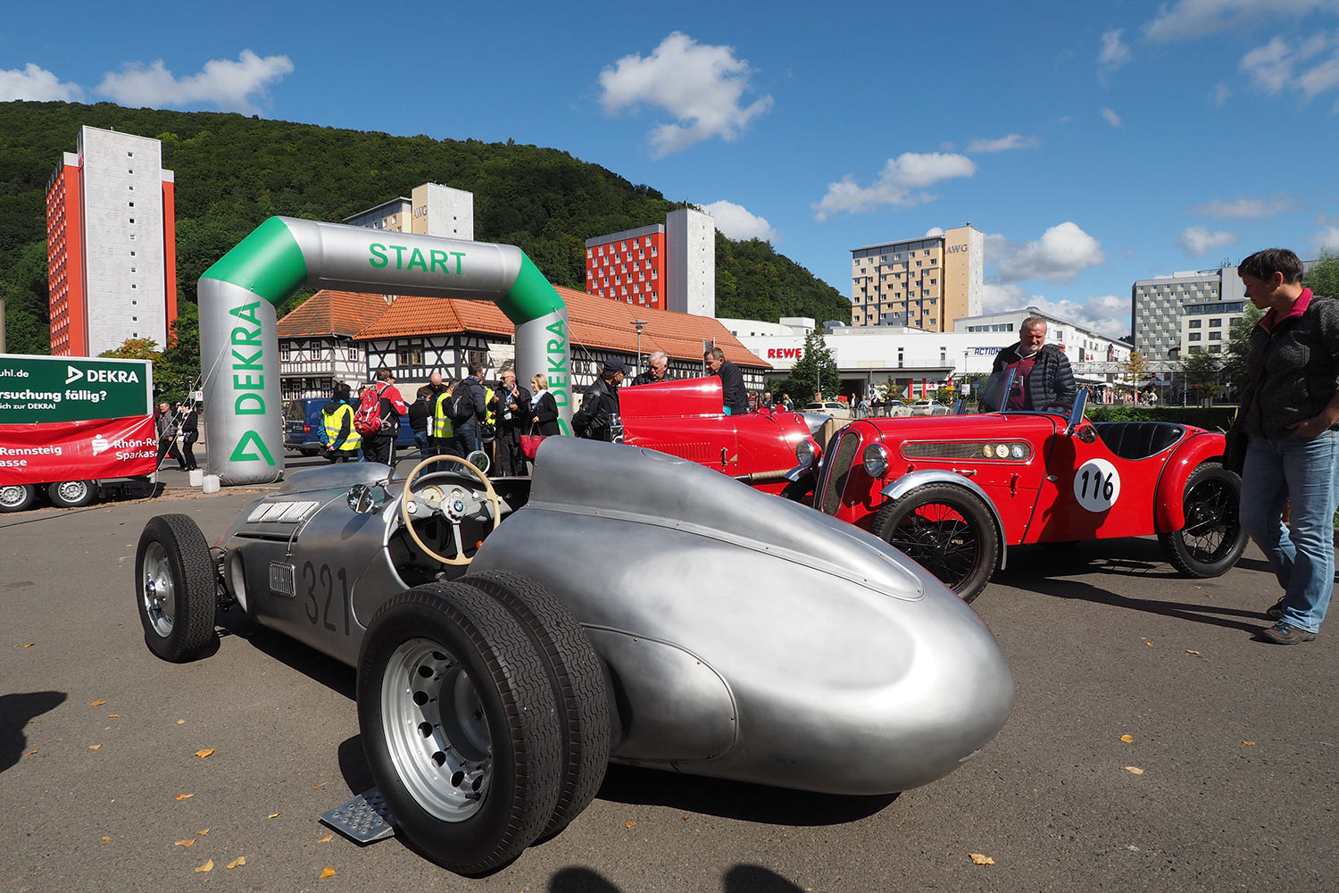 Motorrad-Oldtimerfahrt Suhl 16.09.2017: Greifzu-Rennwagen-Nachbau (Foto: Manuela Hahnebach)