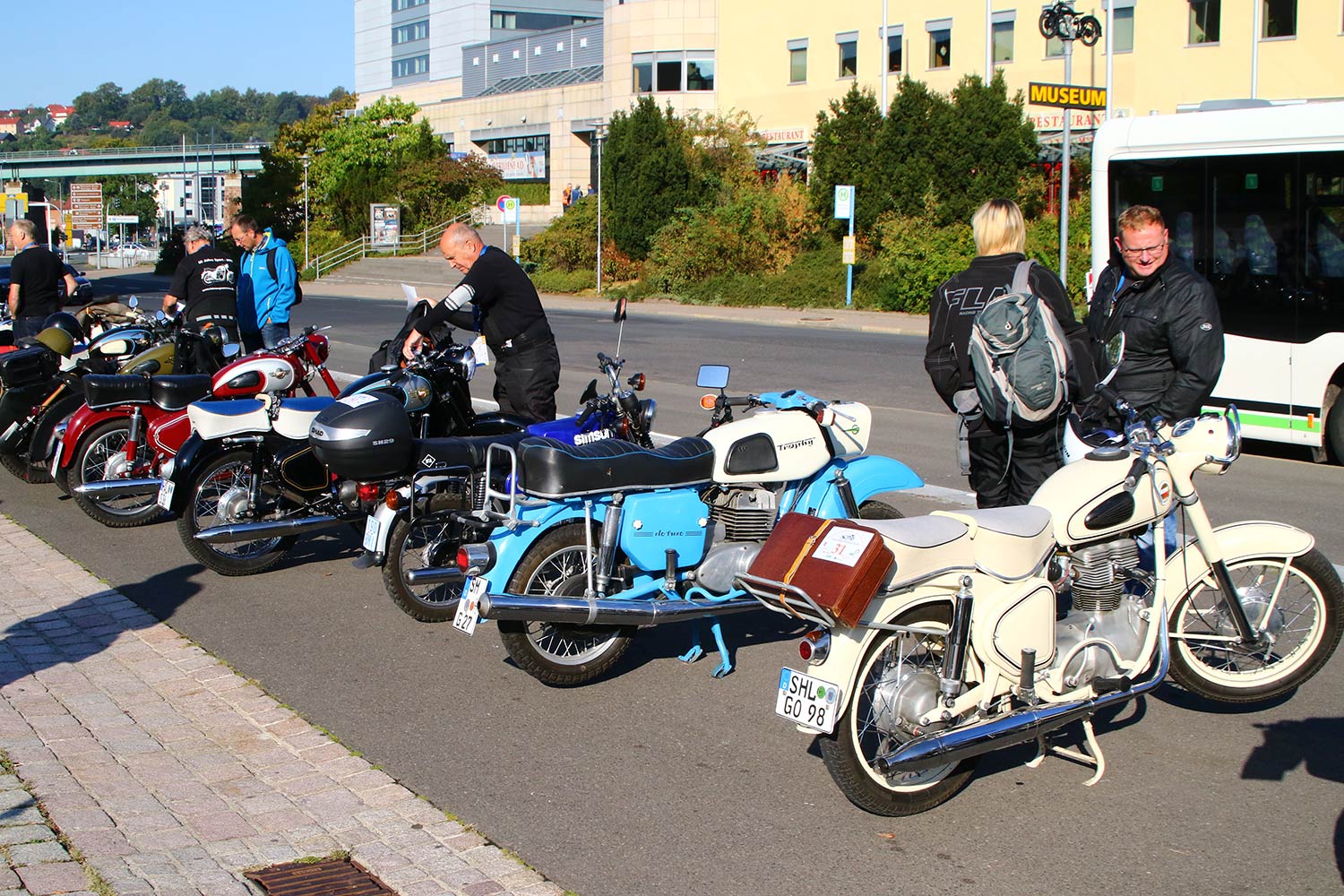 Motorrad-Oldtimerfahrt Suhl 08.09.2018 (Foto: Sigismund Gaßert)