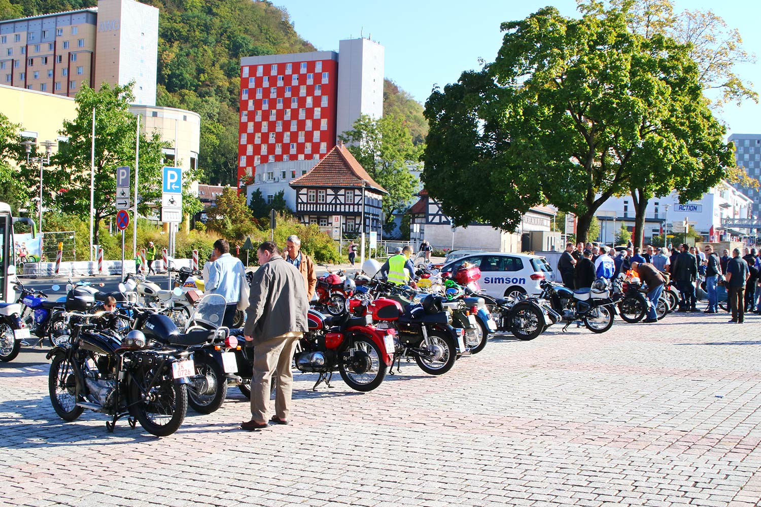 Motorrad-Oldtimerfahrt Suhl 08.09.2018 (Foto: Sigismund Gaßert)