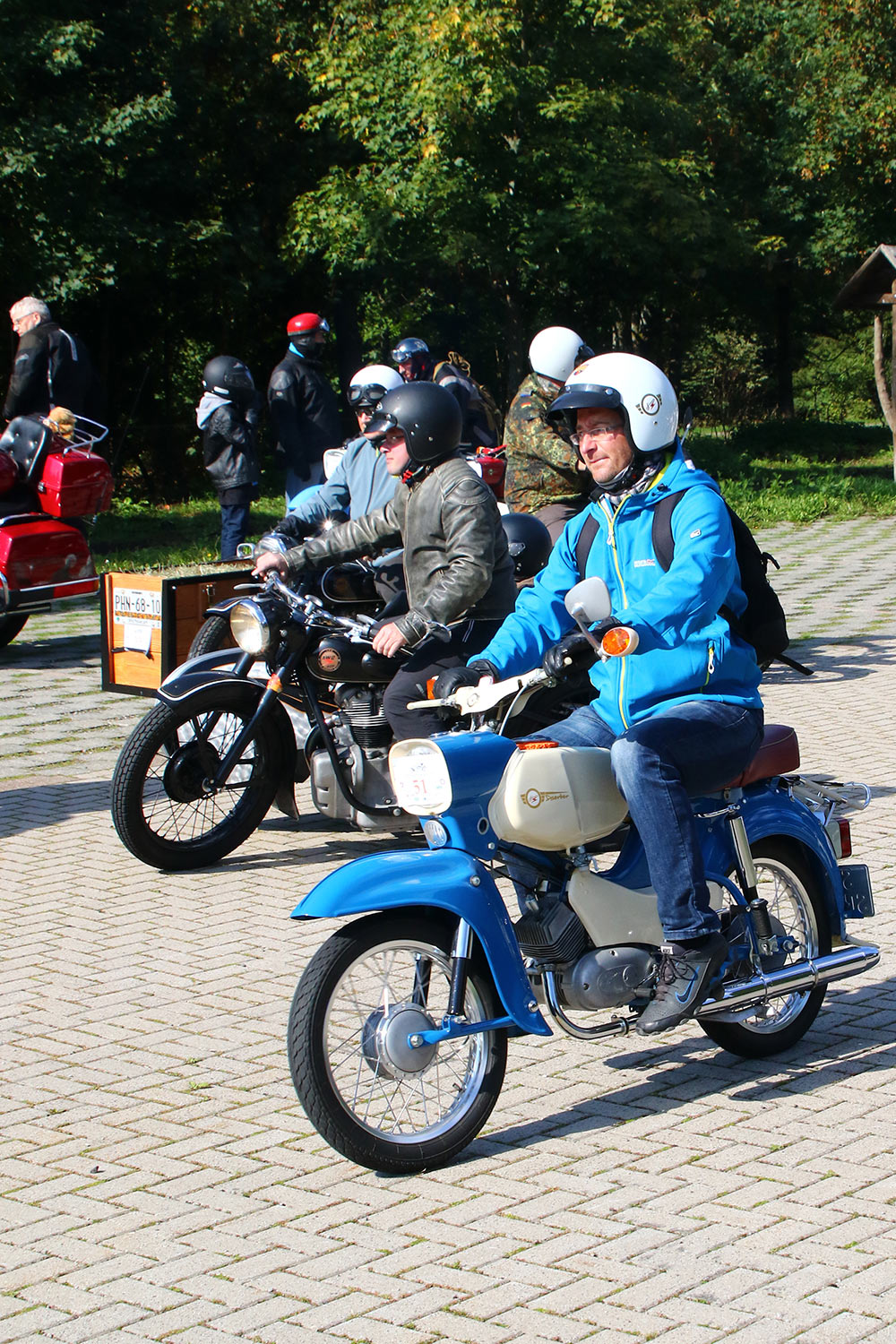 Motorrad-Oldtimerfahrt Suhl 08.09.2018 (Foto: Sigismund Gaßert)