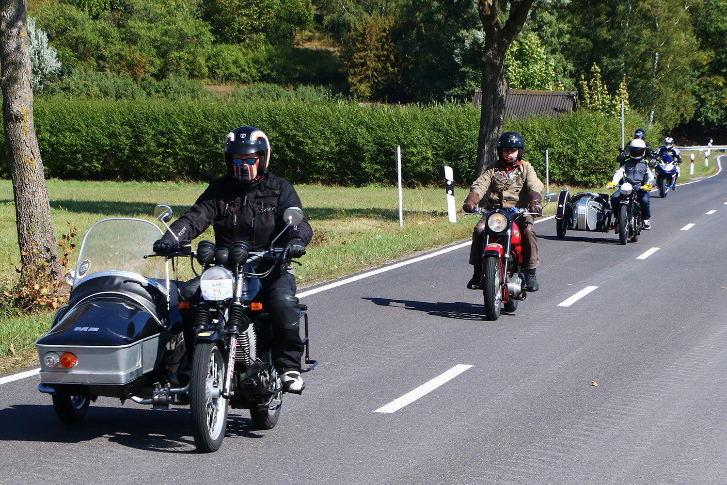Motorrad-Oldtimerfahrt Suhl 08.09.2018 (Foto: Sigismund Gaßert)