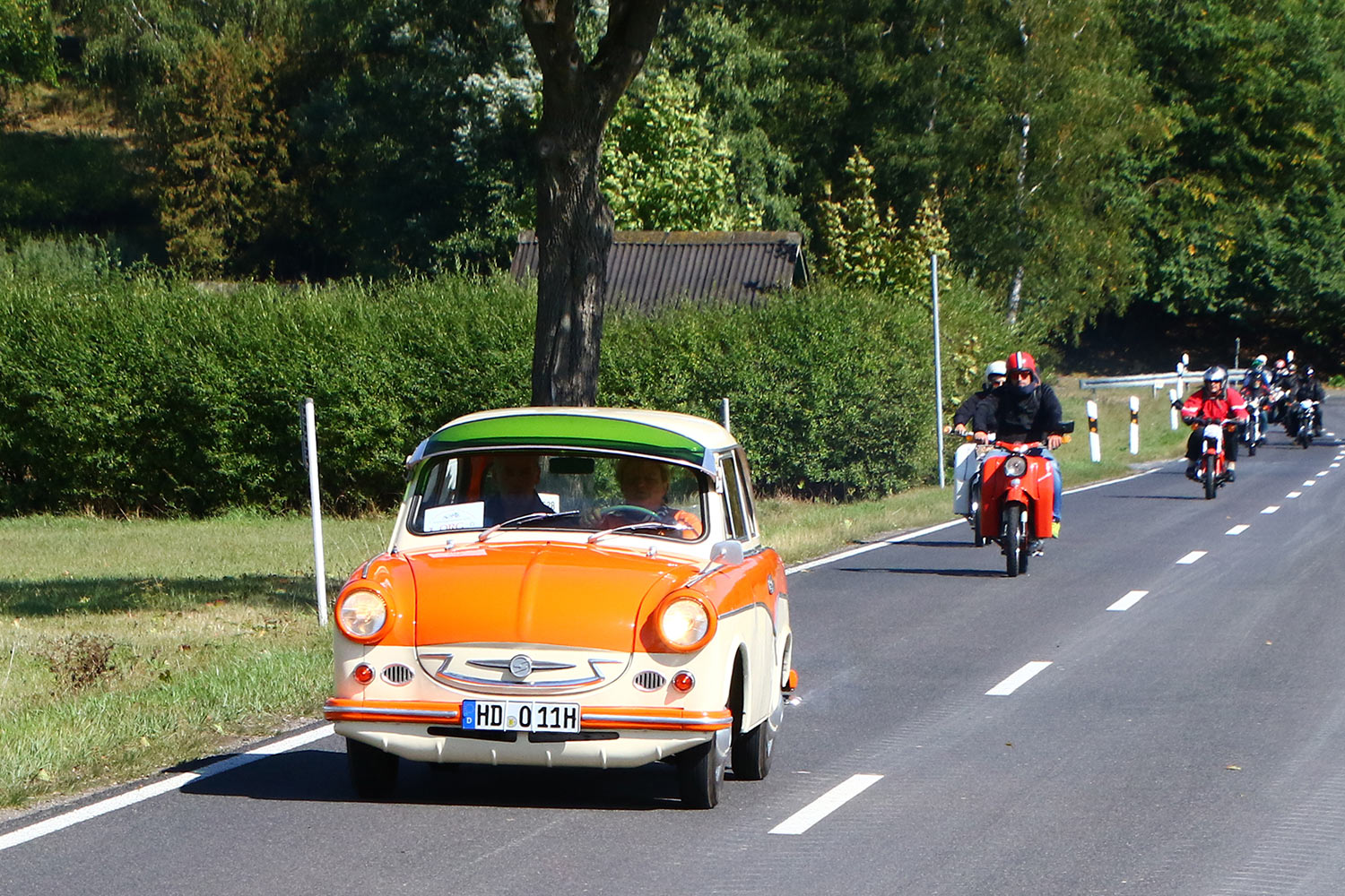 Motorrad-Oldtimerfahrt Suhl 08.09.2018 (Foto: Sigismund Gaßert)