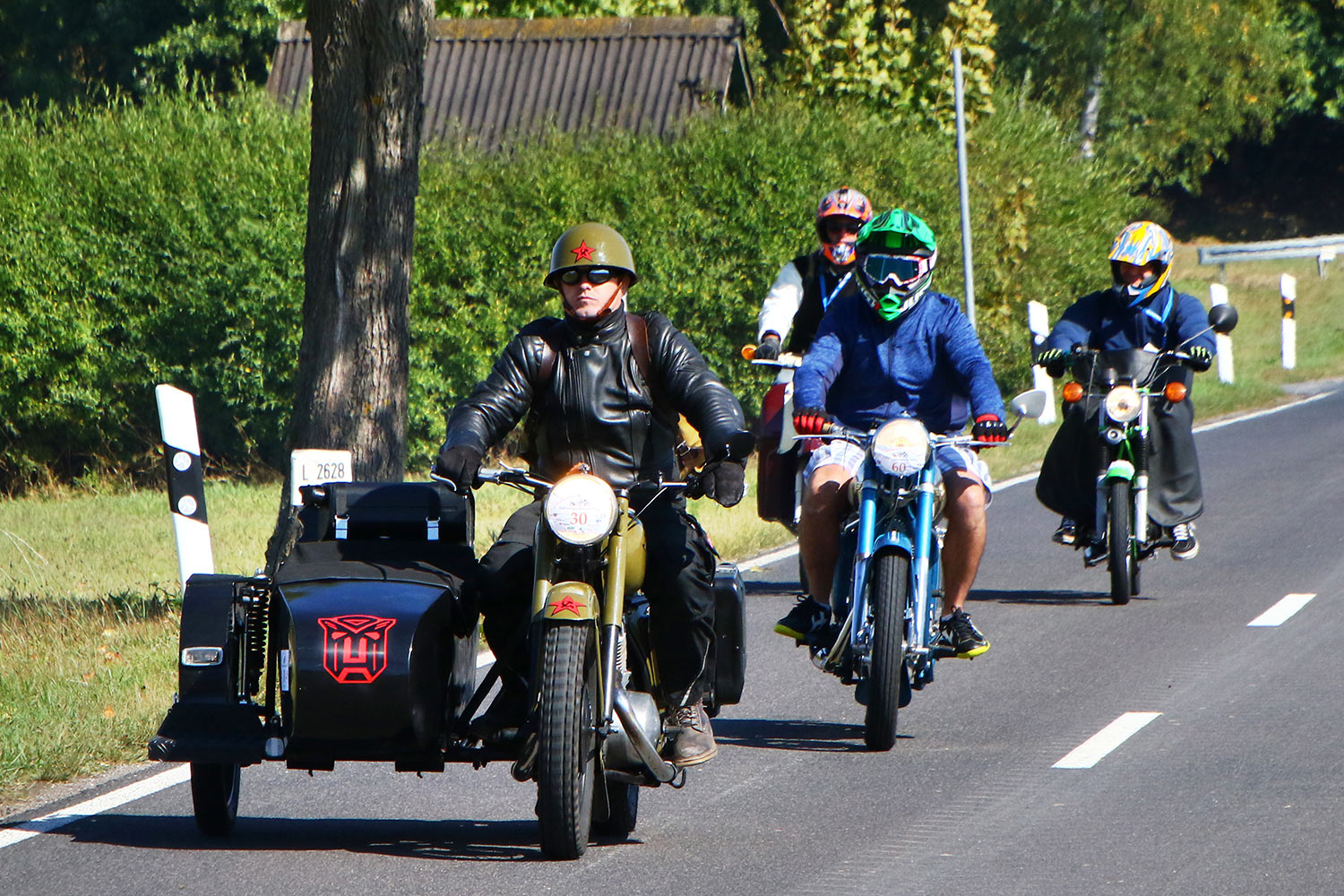 Motorrad-Oldtimerfahrt Suhl 08.09.2018 (Foto: Sigismund Gaßert)