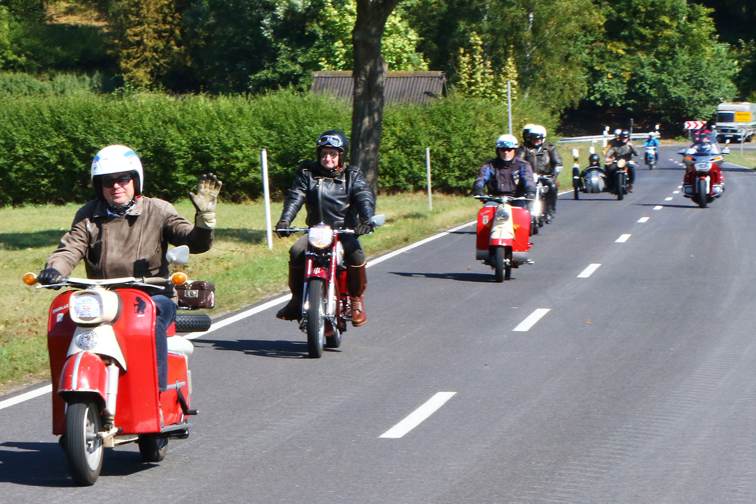 Motorrad-Oldtimerfahrt Suhl 08.09.2018 (Foto: Sigismund Gaßert)