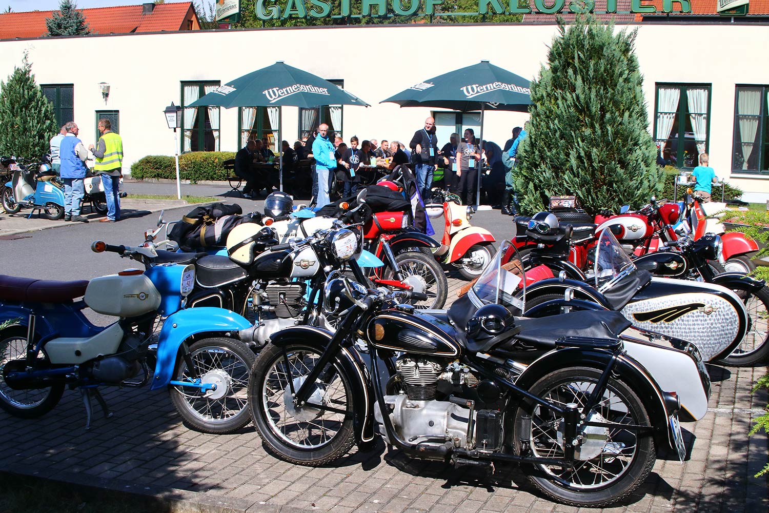 Motorrad-Oldtimerfahrt Suhl 08.09.2018 (Foto: Sigismund Gaßert)