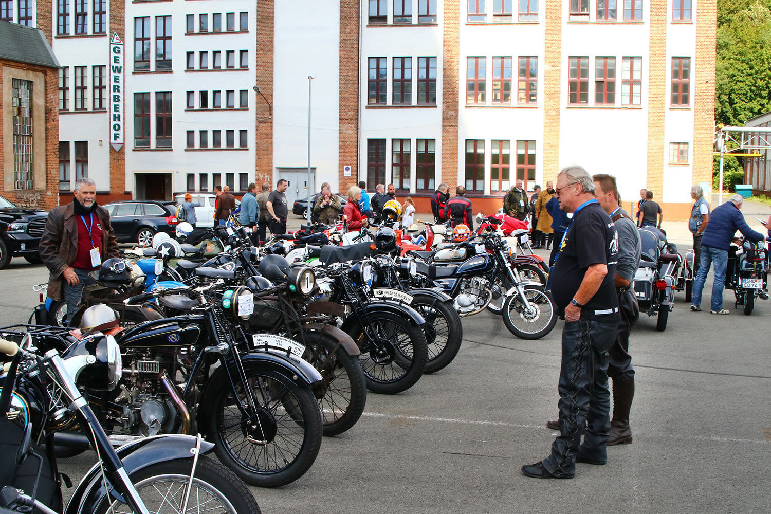 Motorrad-Oldtimerfahrt Suhl 08.09.2018 (Foto: Sigismund Gaßert)