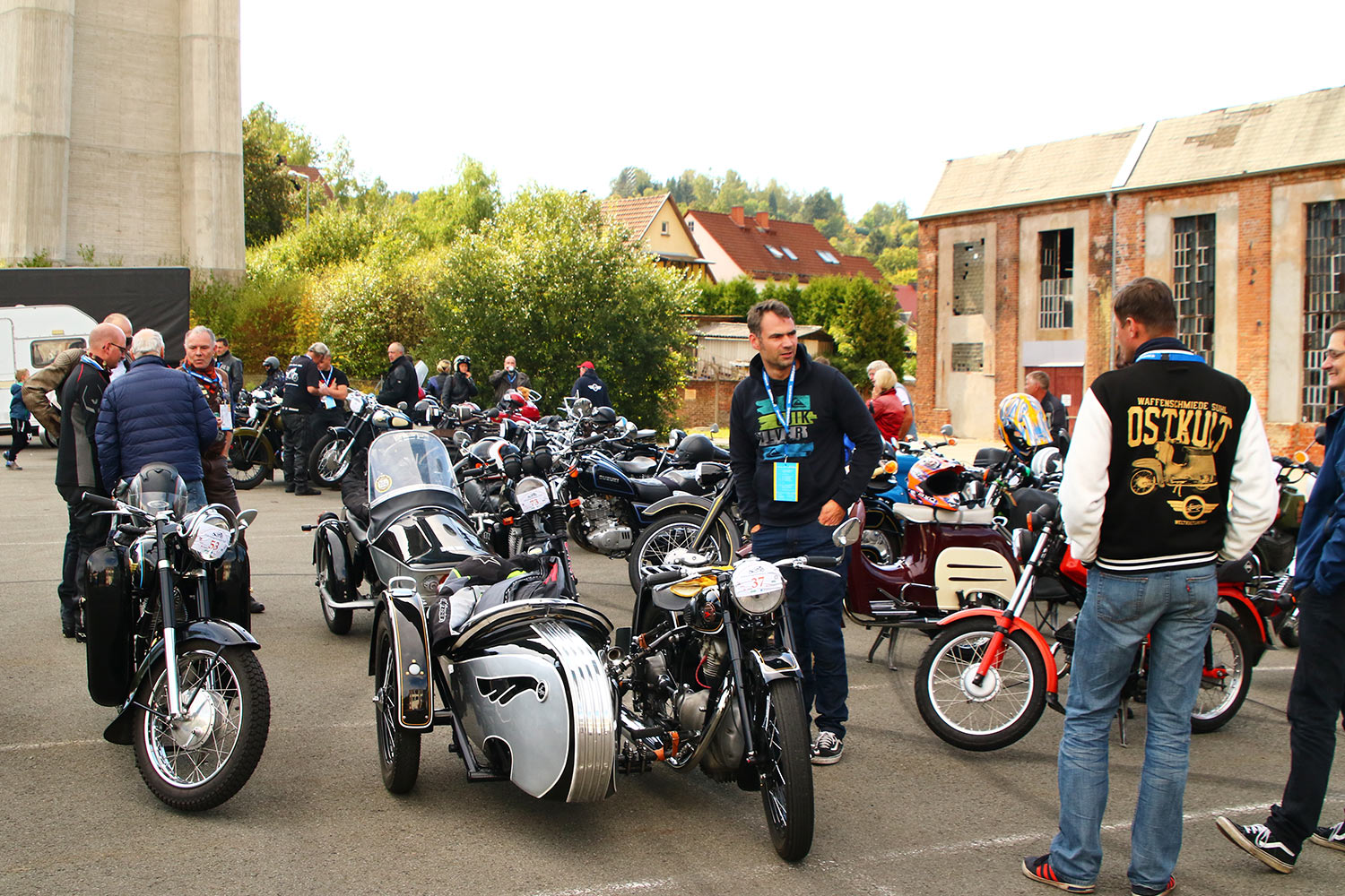 Motorrad-Oldtimerfahrt Suhl 08.09.2018 (Foto: Sigismund Gaßert)