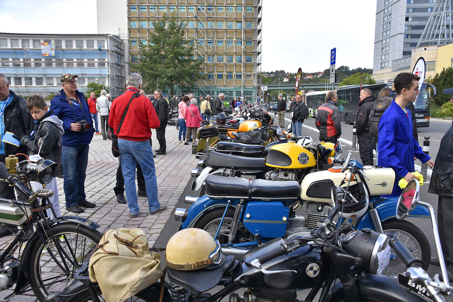 Motorrad-Oldtimerfahrt Suhl 07.09.2019 (Foto: Veronika Scheller)