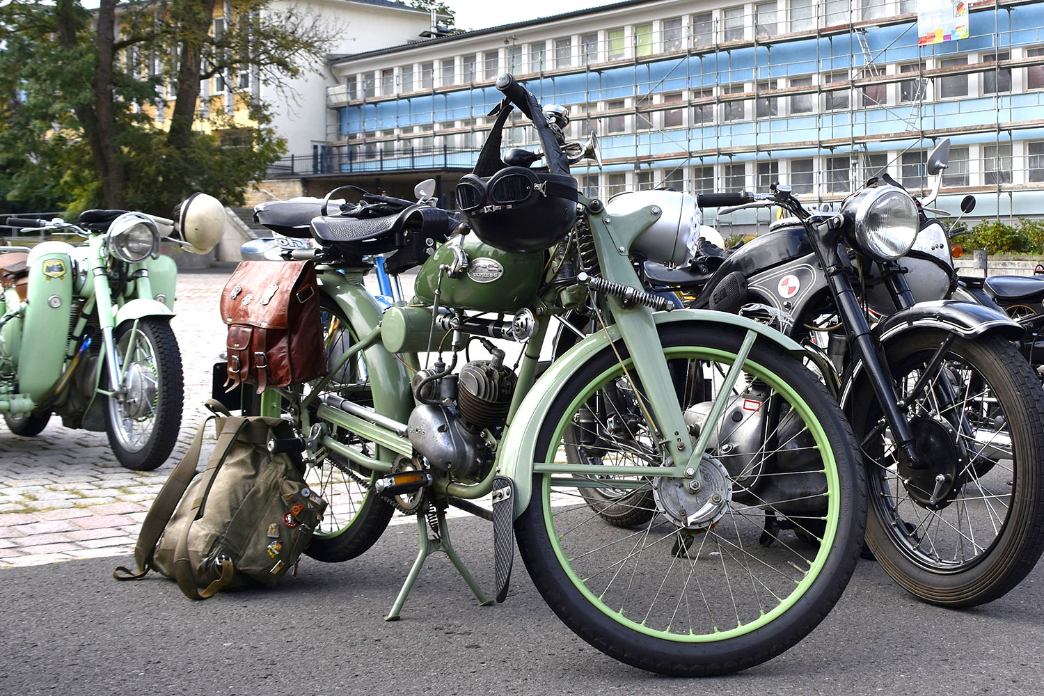 Motorrad-Oldtimerfahrt Suhl 07.09.2019 (Foto: Veronika Scheller)
