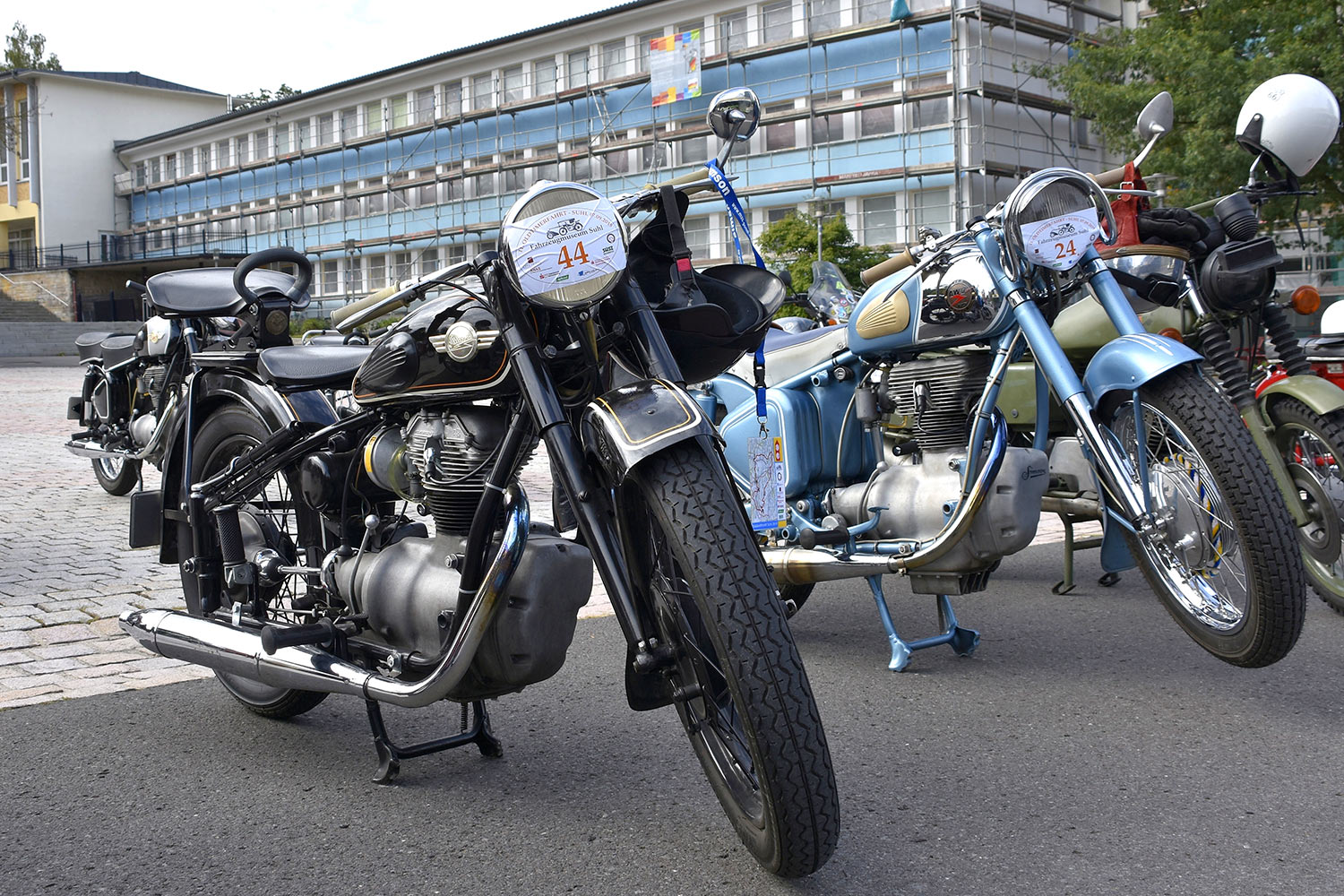 Motorrad-Oldtimerfahrt Suhl 07.09.2019 (Foto: Veronika Scheller)