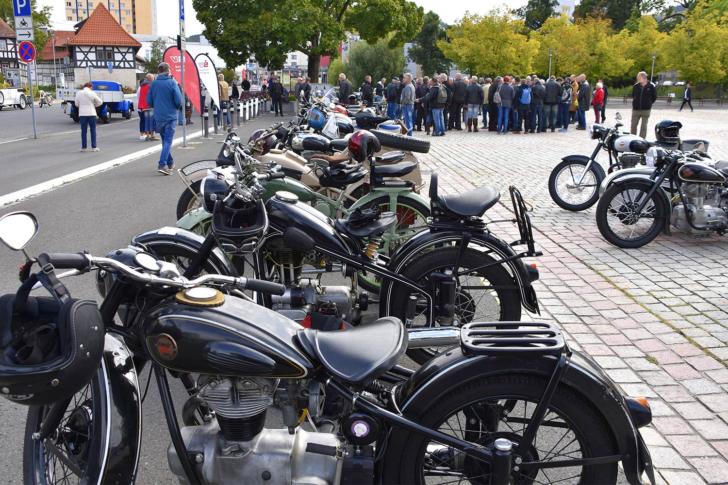 Motorrad-Oldtimerfahrt Suhl 07.09.2019 (Foto: Veronika Scheller)