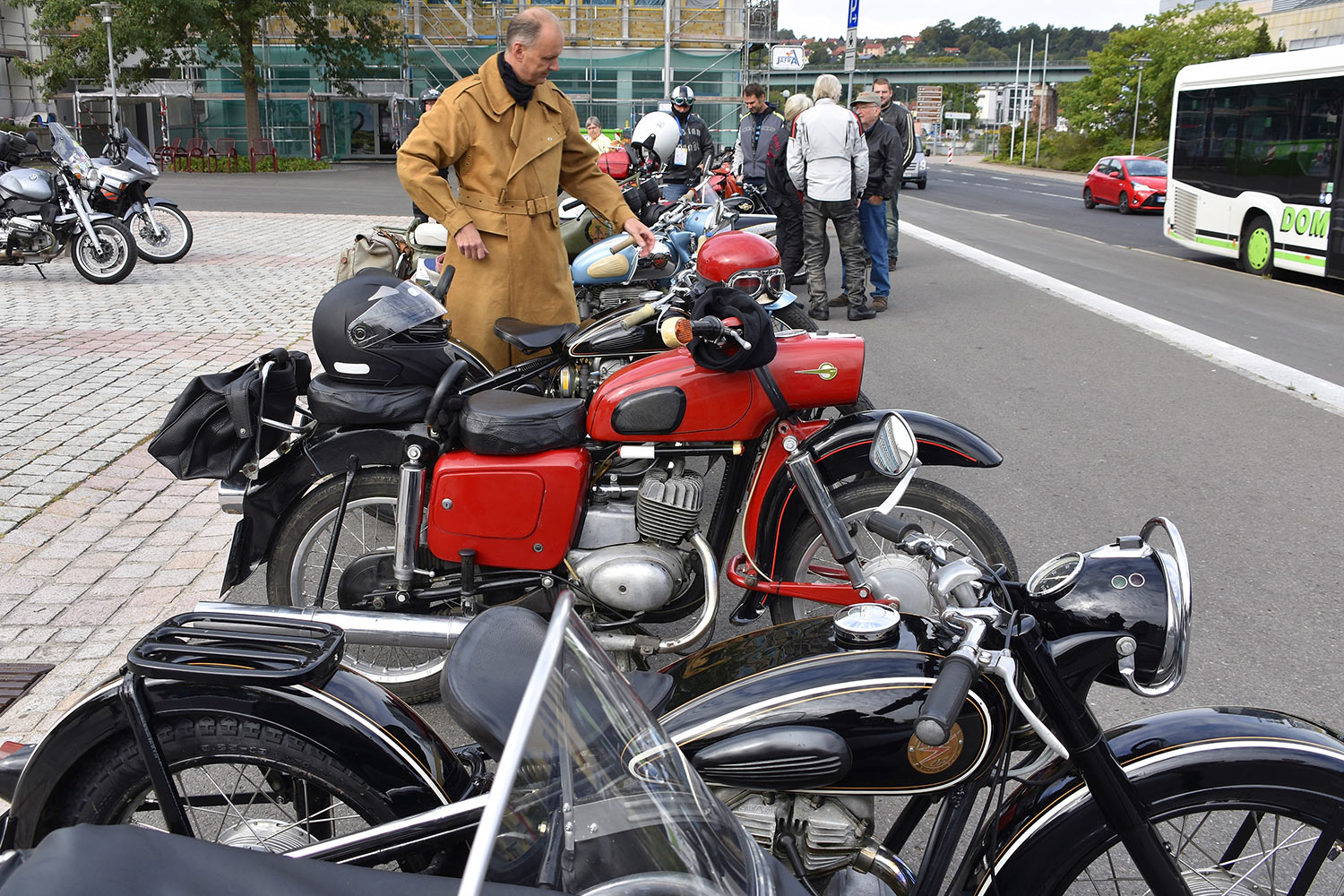 Motorrad-Oldtimerfahrt Suhl 07.09.2019 (Foto: Veronika Scheller)