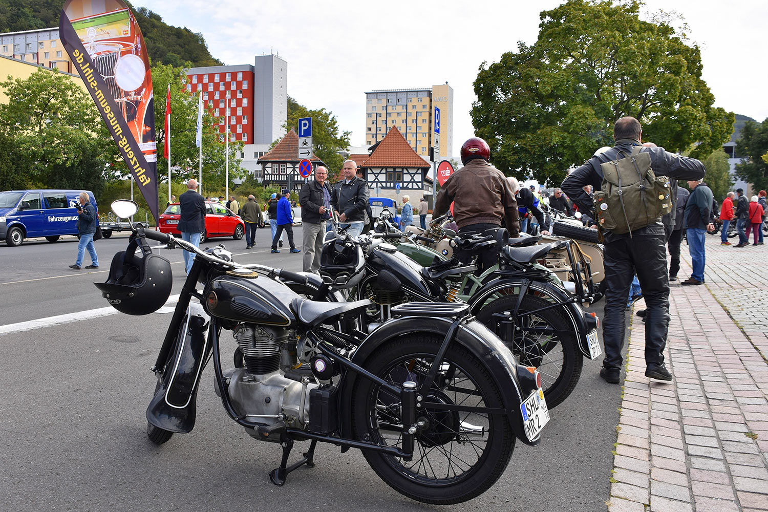 Motorrad-Oldtimerfahrt Suhl 07.09.2019 (Foto: Veronika Scheller)