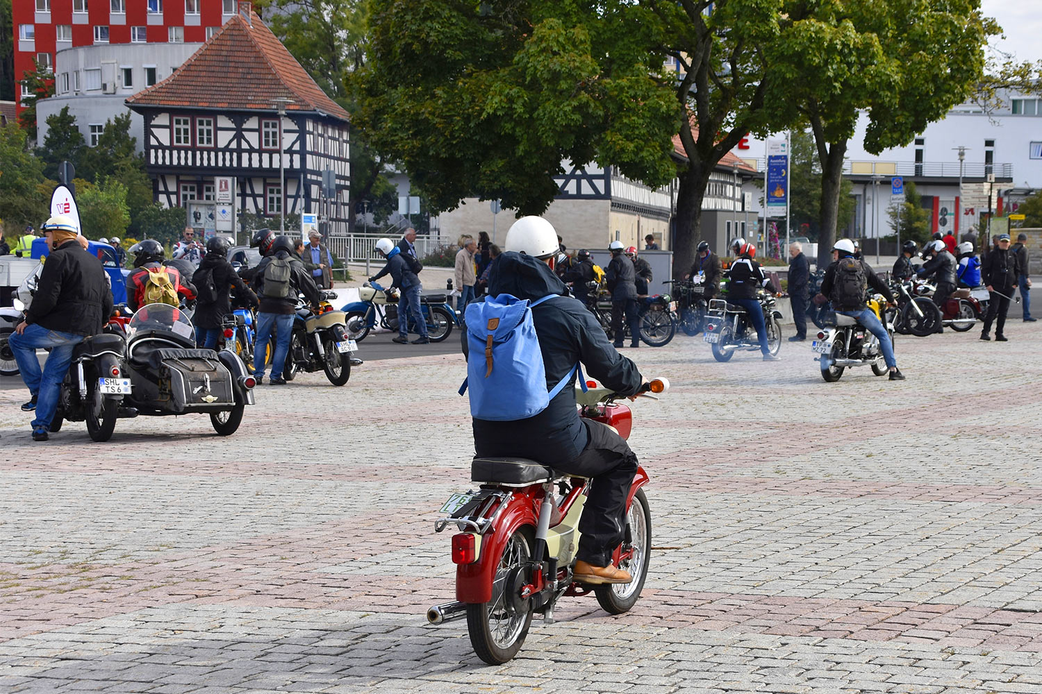 Motorrad-Oldtimerfahrt Suhl 07.09.2019 (Foto: Veronika Scheller)