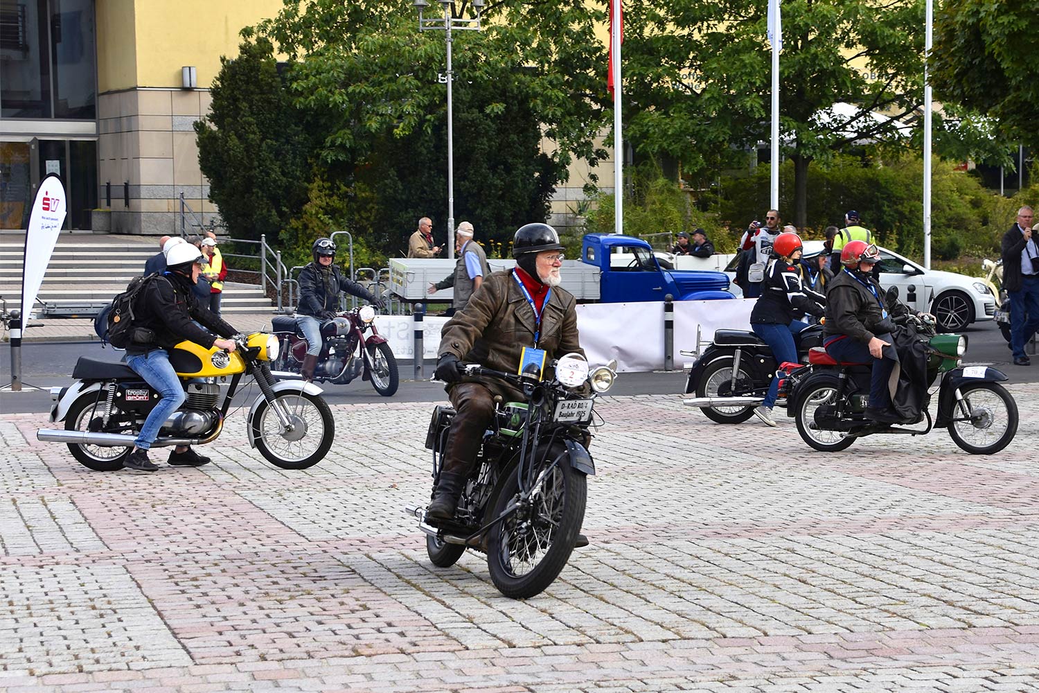 Motorrad-Oldtimerfahrt Suhl 07.09.2019 (Foto: Veronika Scheller)