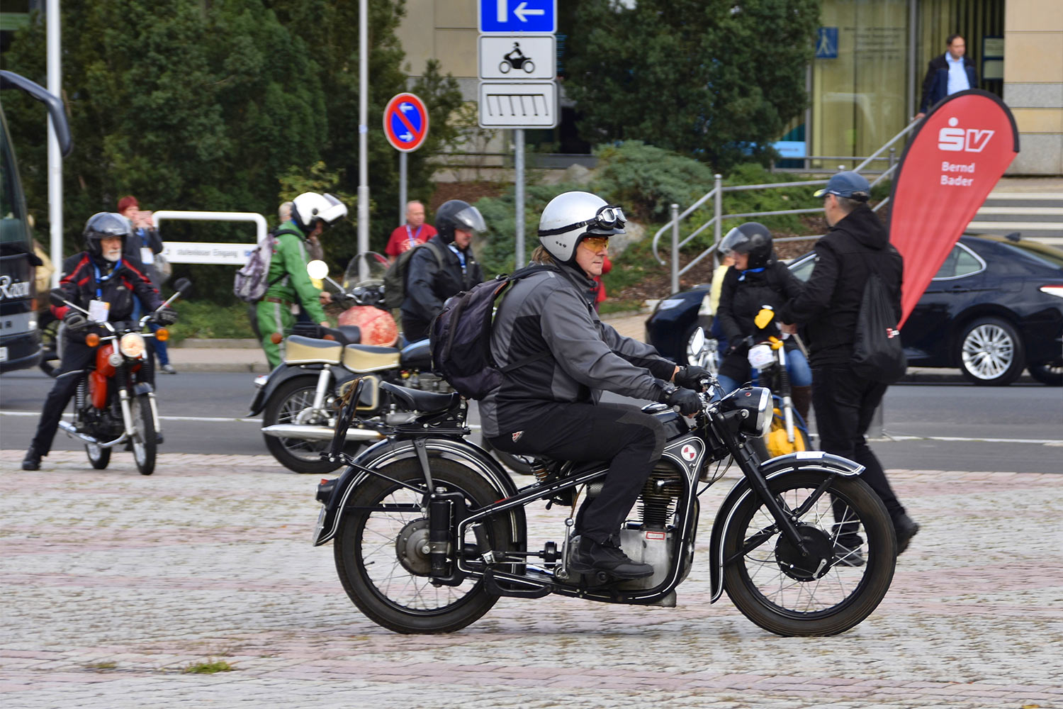 Motorrad-Oldtimerfahrt Suhl 07.09.2019 (Foto: Veronika Scheller)