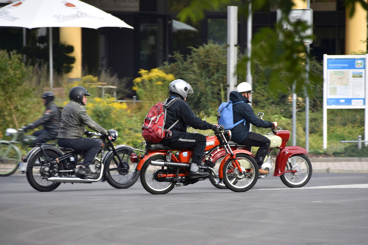 Motorrad-Oldtimerfahrt Suhl 07.09.2019 (Foto: Veronika Scheller)