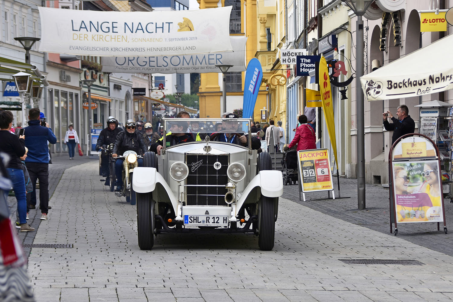Motorrad-Oldtimerfahrt Suhl 07.09.2019 (Foto: Veronika Scheller)