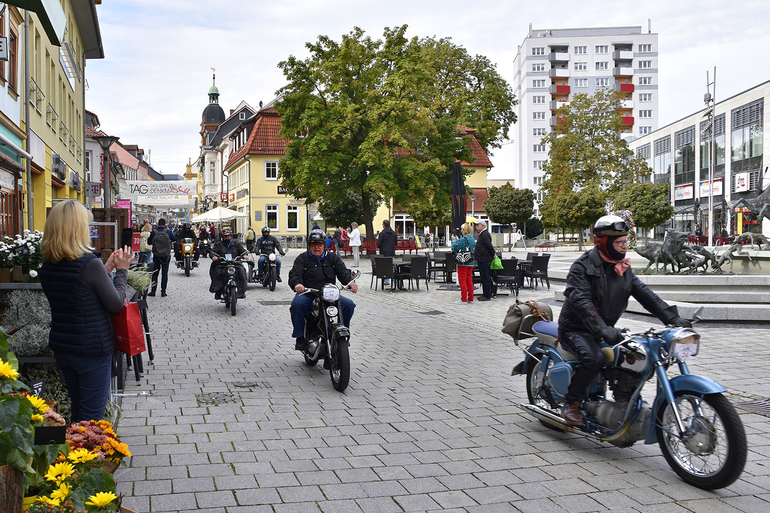 Motorrad-Oldtimerfahrt Suhl 07.09.2019 (Foto: Veronika Scheller)