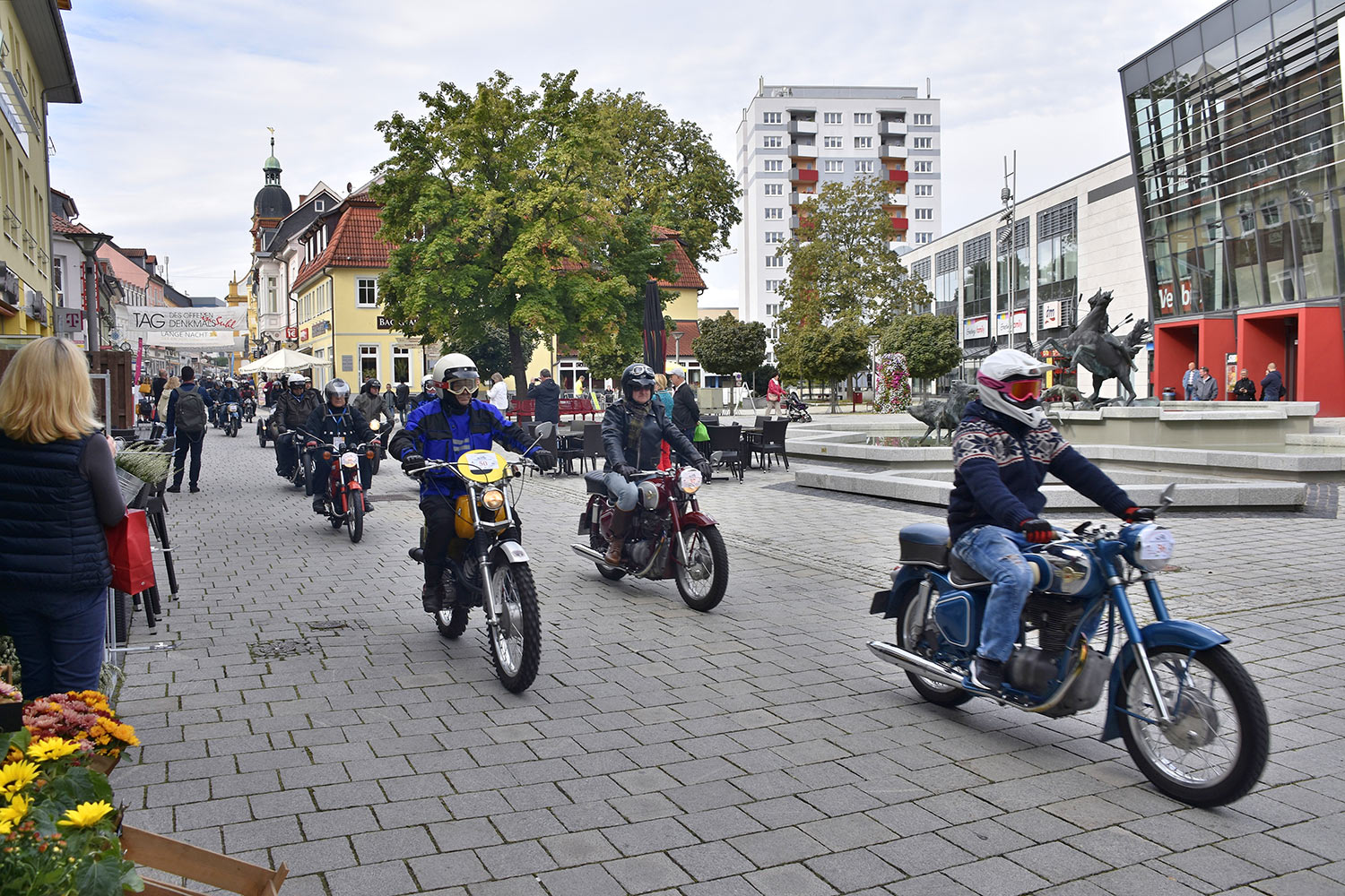 Motorrad-Oldtimerfahrt Suhl 07.09.2019 (Foto: Veronika Scheller)