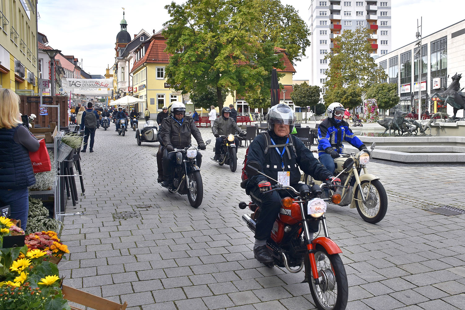 Motorrad-Oldtimerfahrt Suhl 07.09.2019 (Foto: Veronika Scheller)