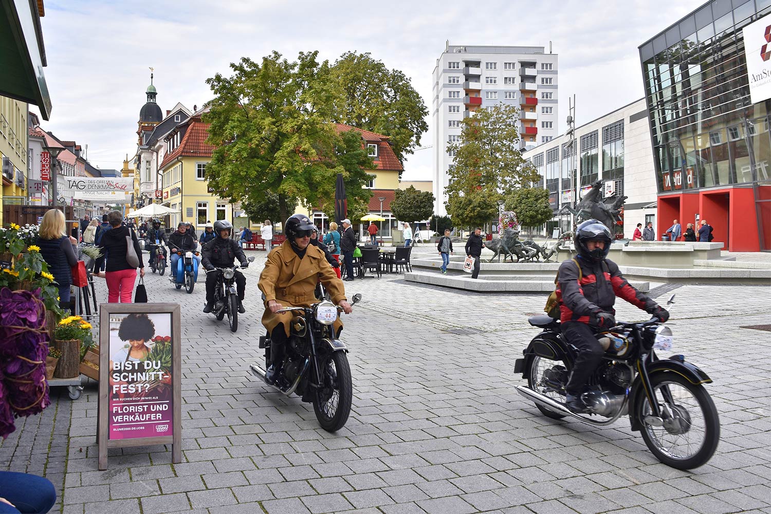 Motorrad-Oldtimerfahrt Suhl 07.09.2019 (Foto: Veronika Scheller)