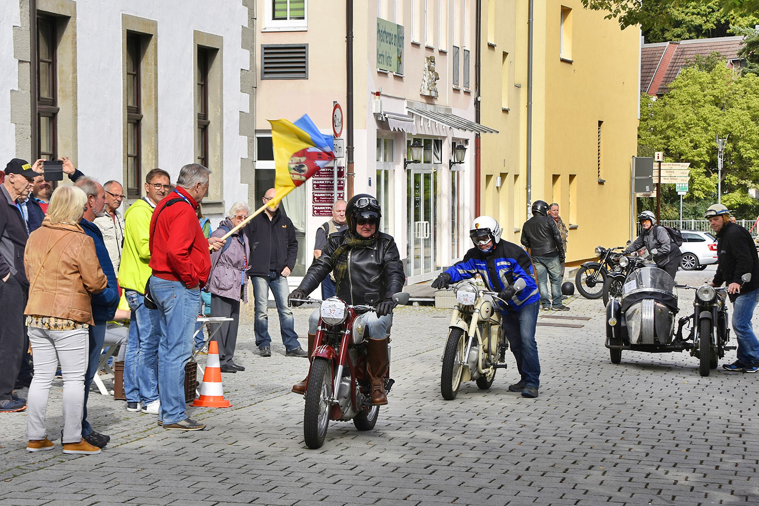 Motorrad-Oldtimerfahrt Suhl 07.09.2019 (Foto: Veronika Scheller)