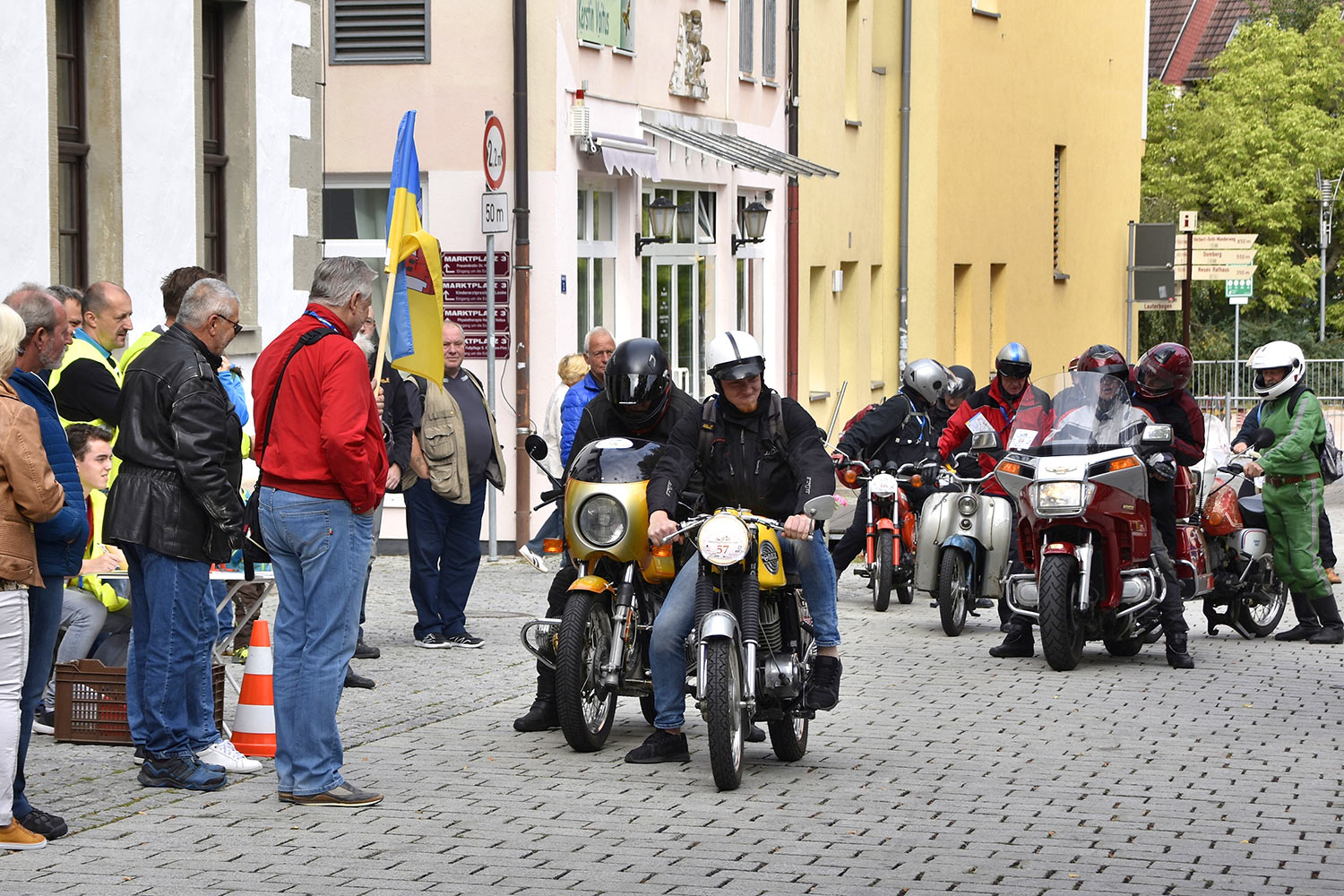 Motorrad-Oldtimerfahrt Suhl 07.09.2019 (Foto: Veronika Scheller)