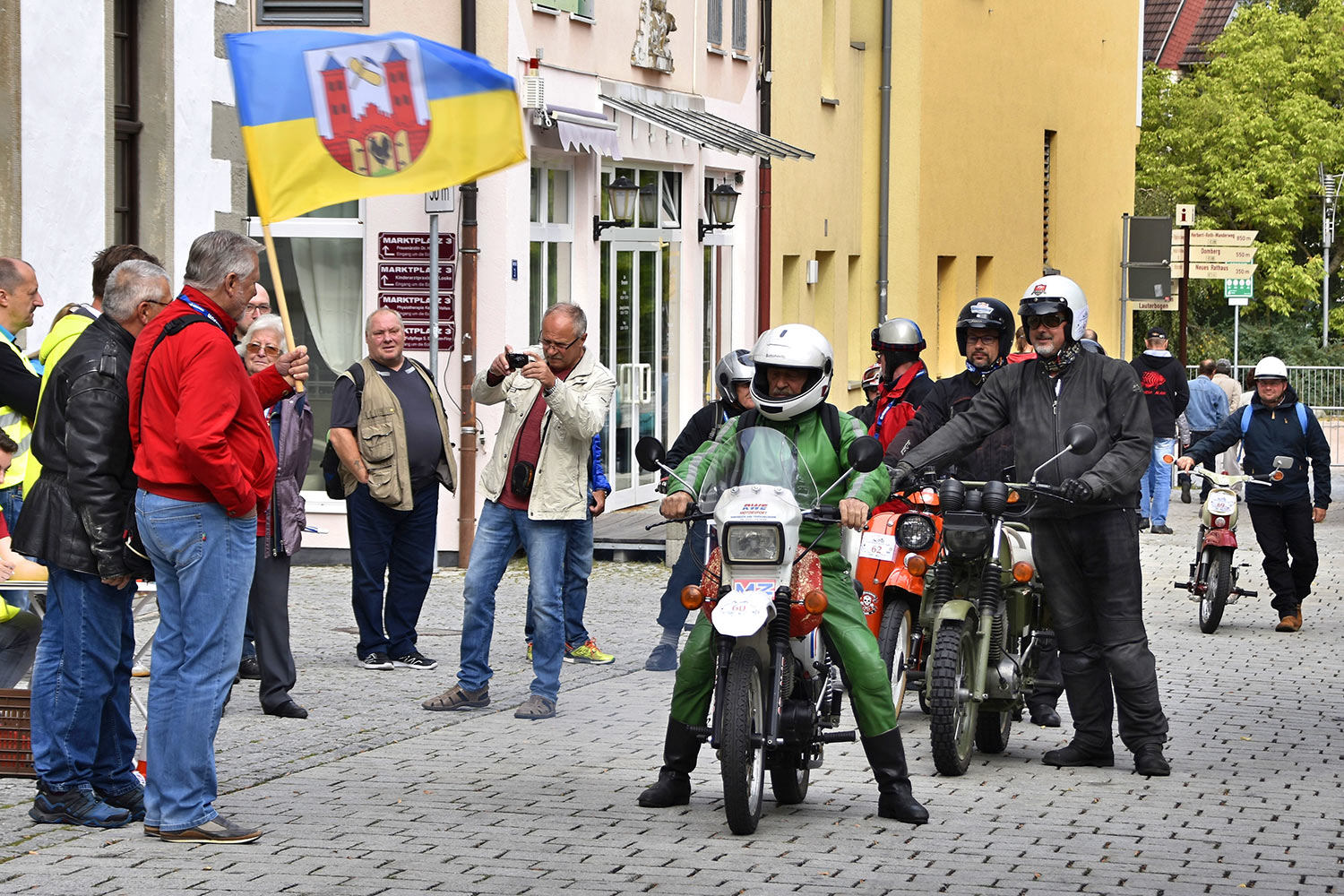 Motorrad-Oldtimerfahrt Suhl 07.09.2019 (Foto: Veronika Scheller)
