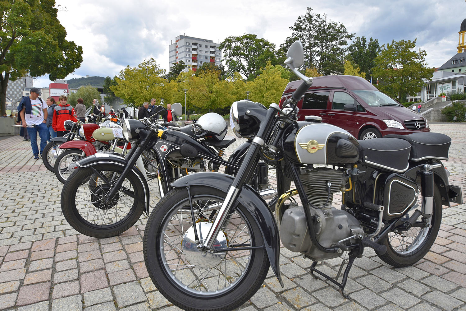 Motorrad-Oldtimerfahrt Suhl 07.09.2019 (Foto: Veronika Scheller)