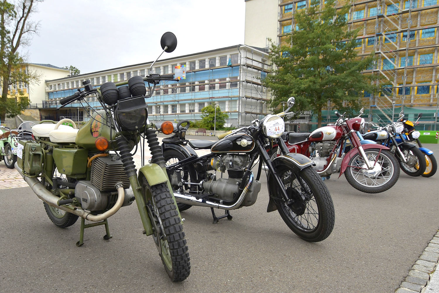 Motorrad-Oldtimerfahrt Suhl 07.09.2019 (Foto: Veronika Scheller)