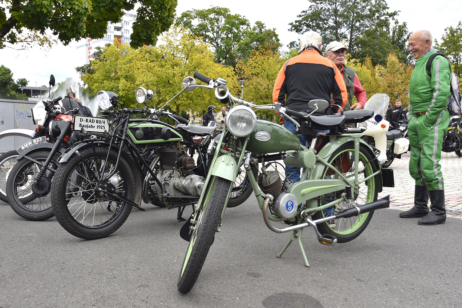 Motorrad-Oldtimerfahrt Suhl 07.09.2019 (Foto: Veronika Scheller)