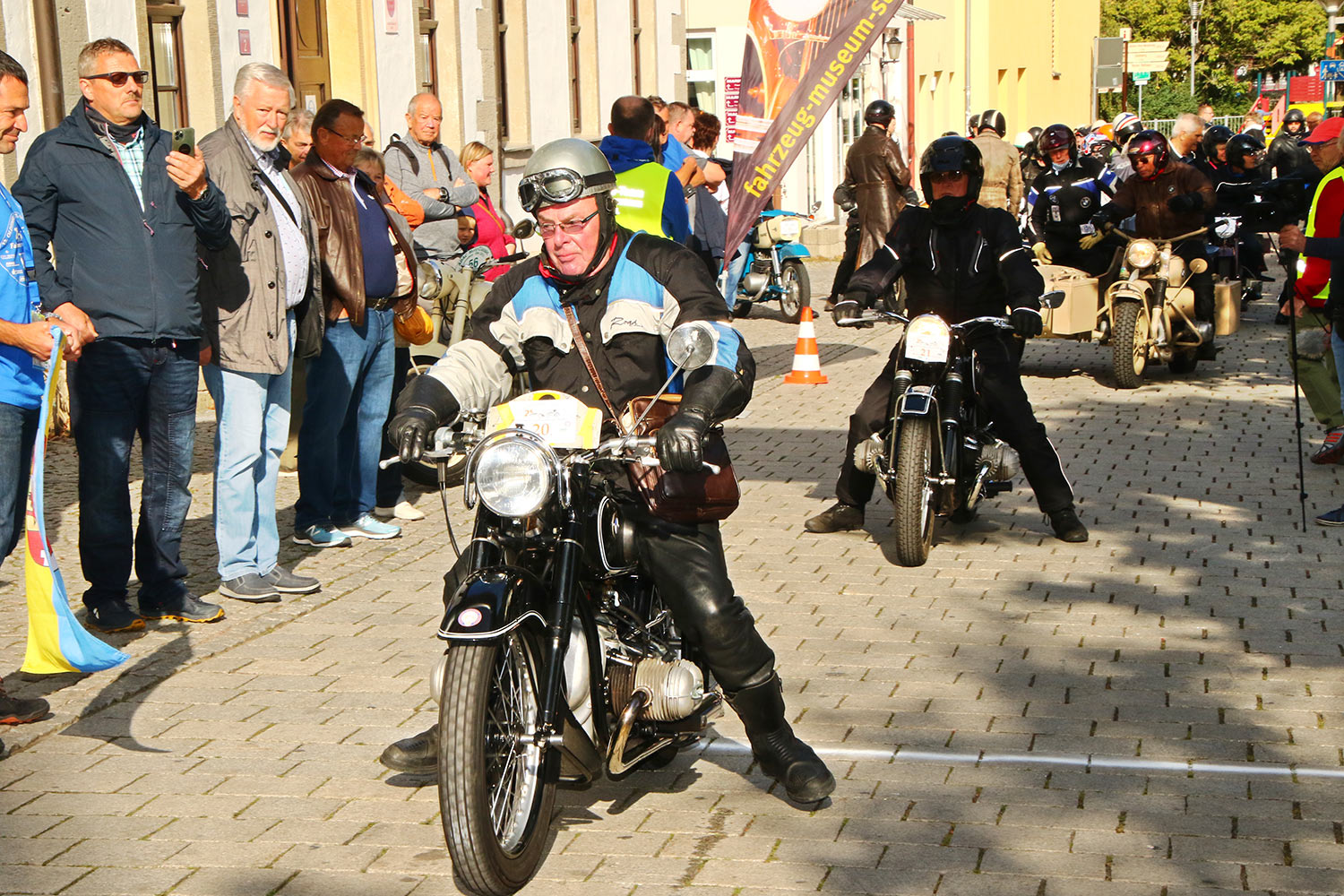 Motorrad-Oldtimerfahrt Suhl 19.09.2020 (Foto: Sigismund Gaßert)