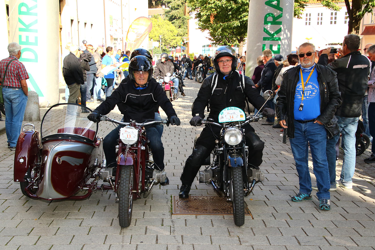 Motorrad-Oldtimerfahrt Suhl 19.09.2020 (Foto: Sigismund Gaßert)