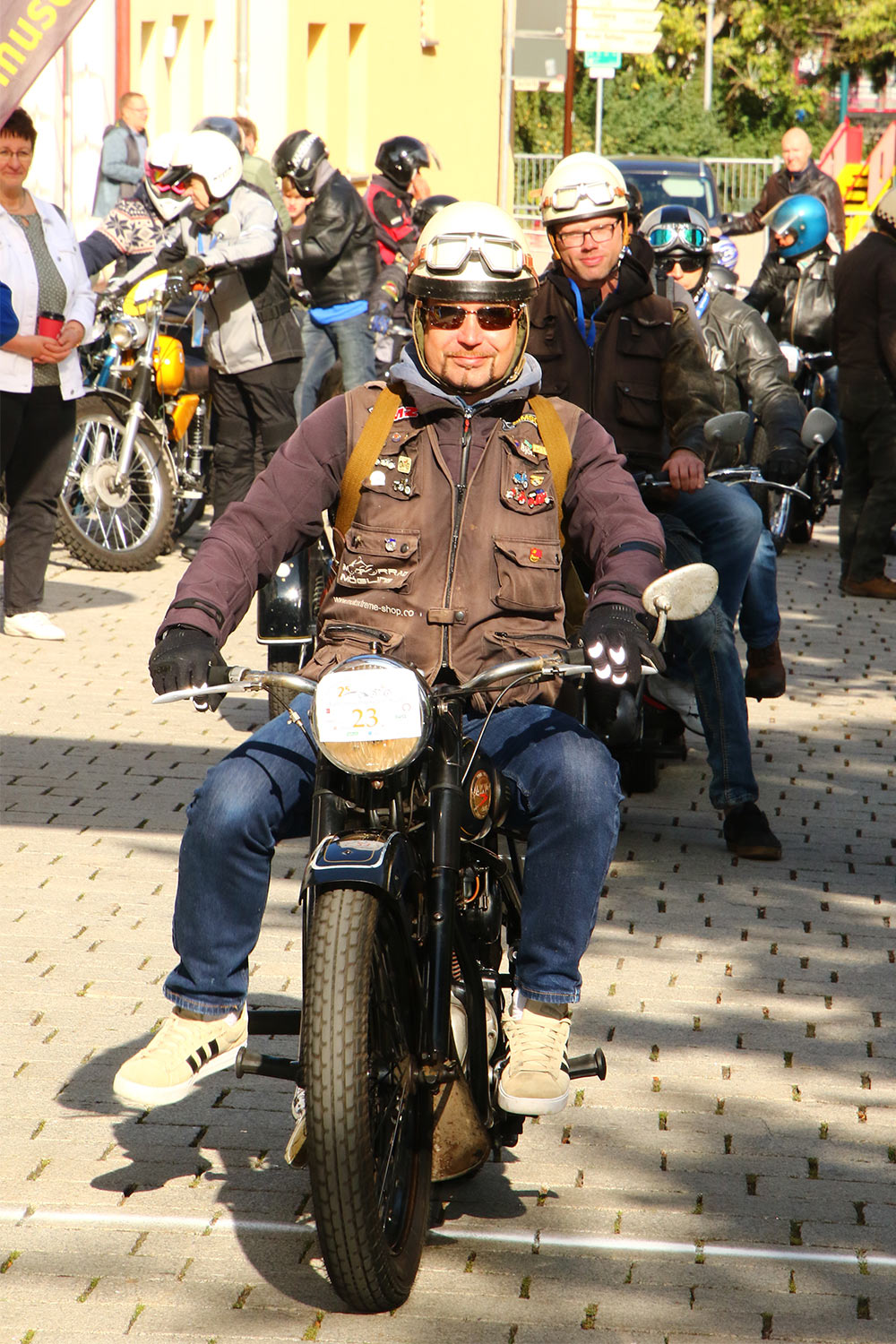 Motorrad-Oldtimerfahrt Suhl 19.09.2020 (Foto: Sigismund Gaßert)
