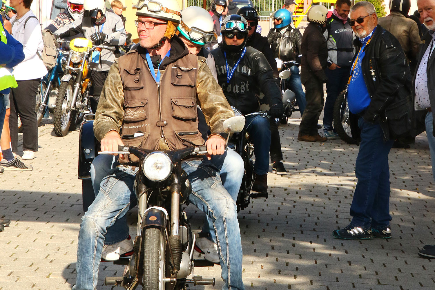Motorrad-Oldtimerfahrt Suhl 19.09.2020 (Foto: Sigismund Gaßert)