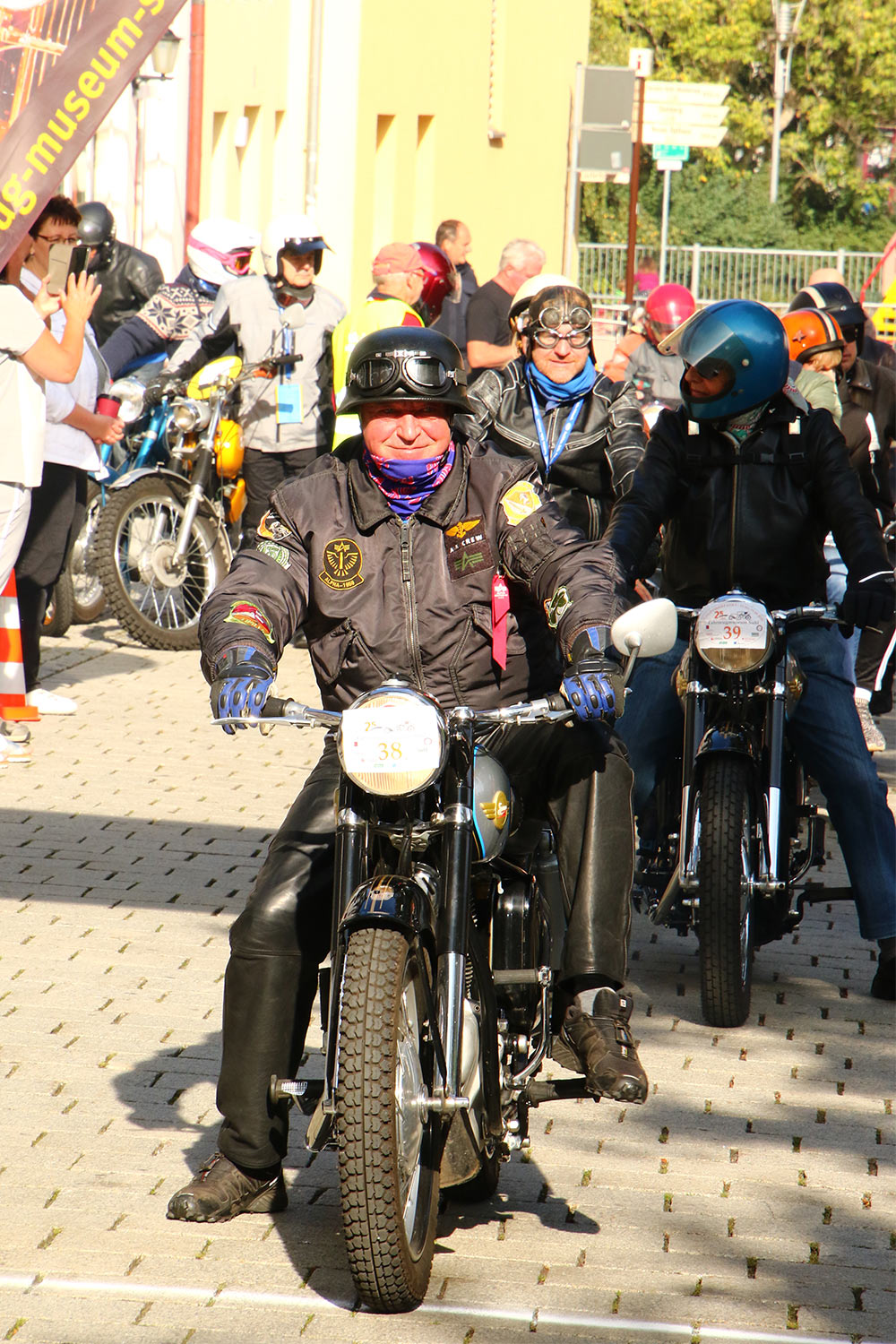 Motorrad-Oldtimerfahrt Suhl 19.09.2020 (Foto: Sigismund Gaßert)