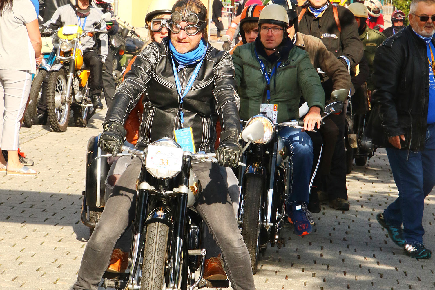 Motorrad-Oldtimerfahrt Suhl 19.09.2020 (Foto: Sigismund Gaßert)