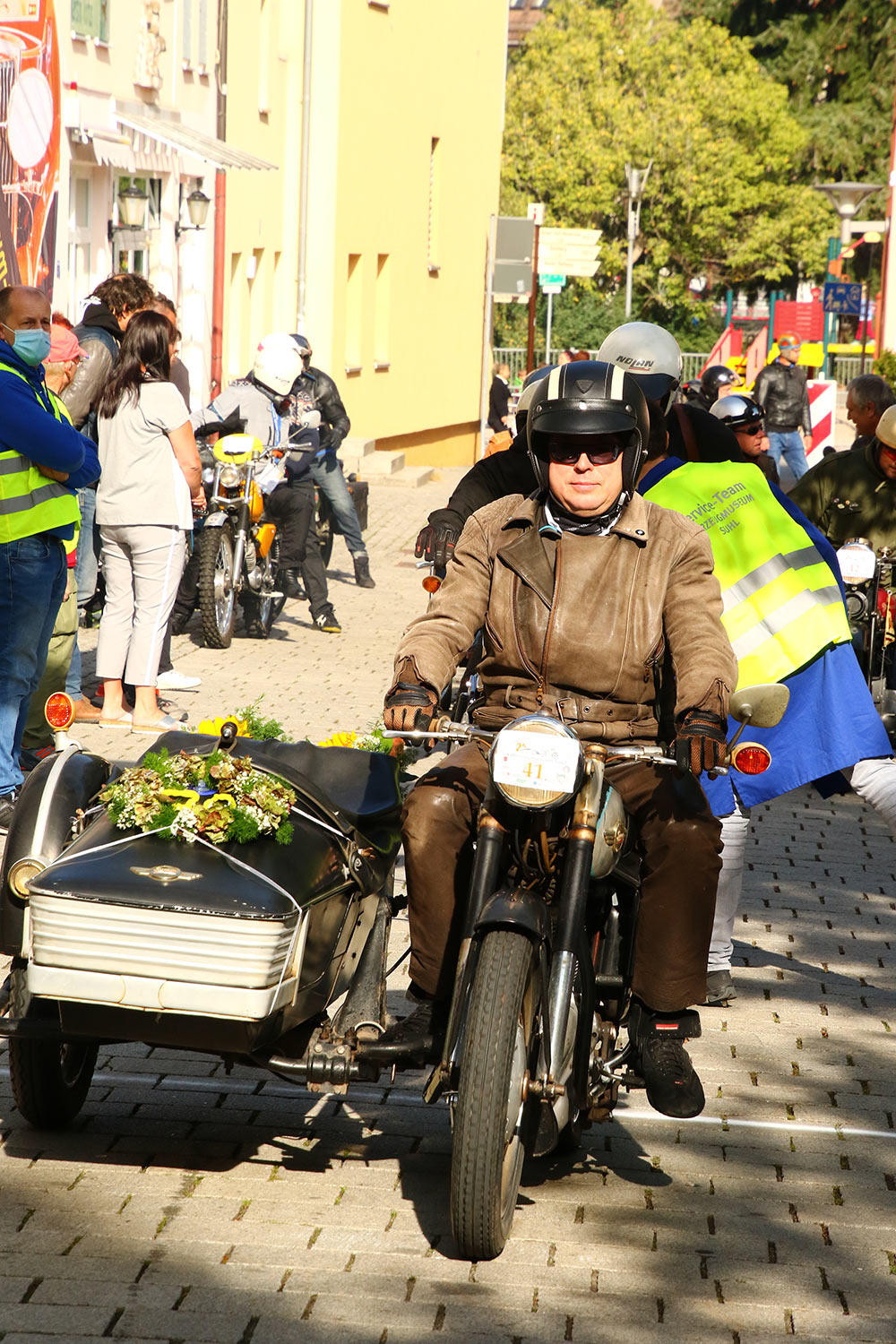 Motorrad-Oldtimerfahrt Suhl 19.09.2020 (Foto: Sigismund Gaßert)