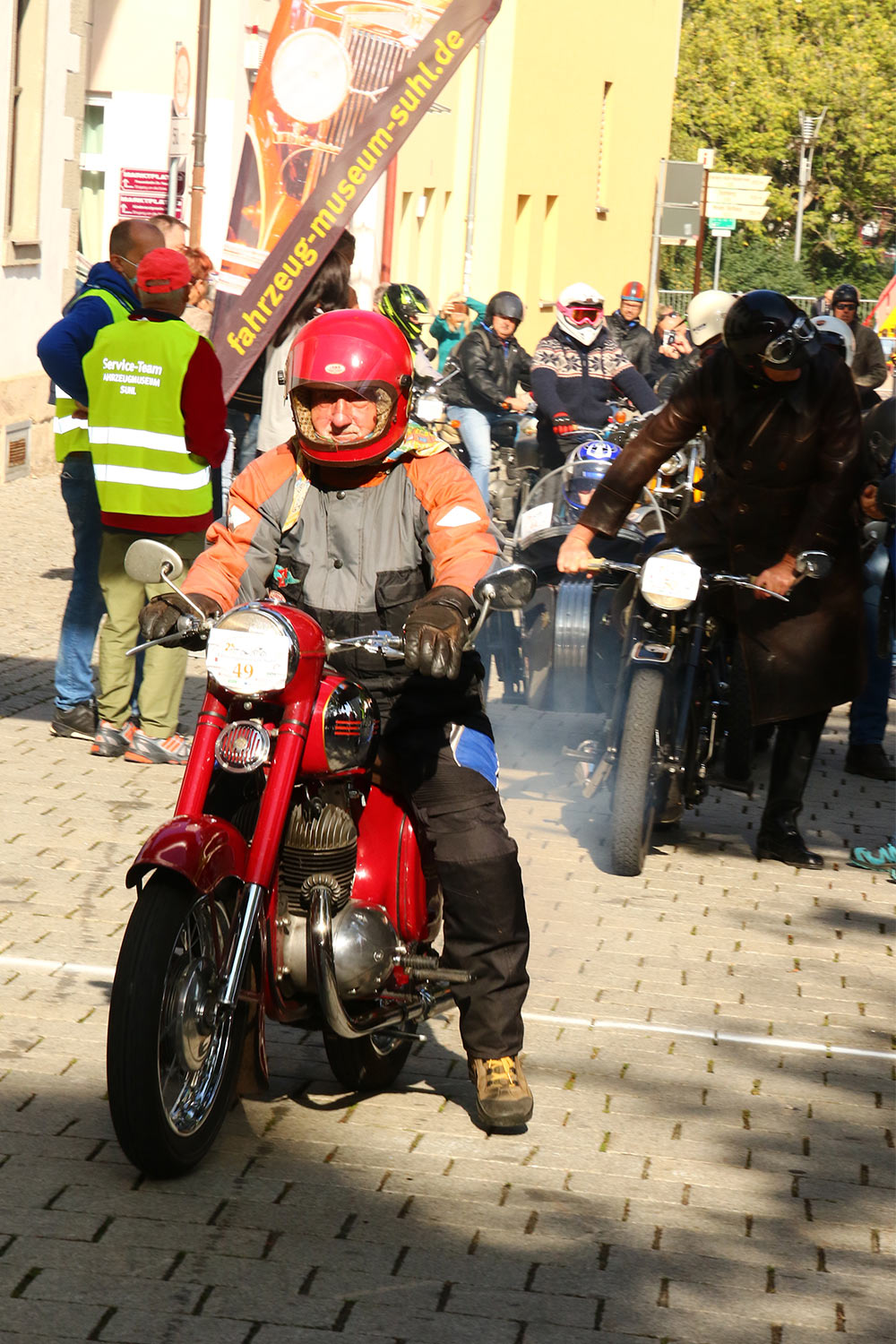 Motorrad-Oldtimerfahrt Suhl 19.09.2020 (Foto: Sigismund Gaßert)