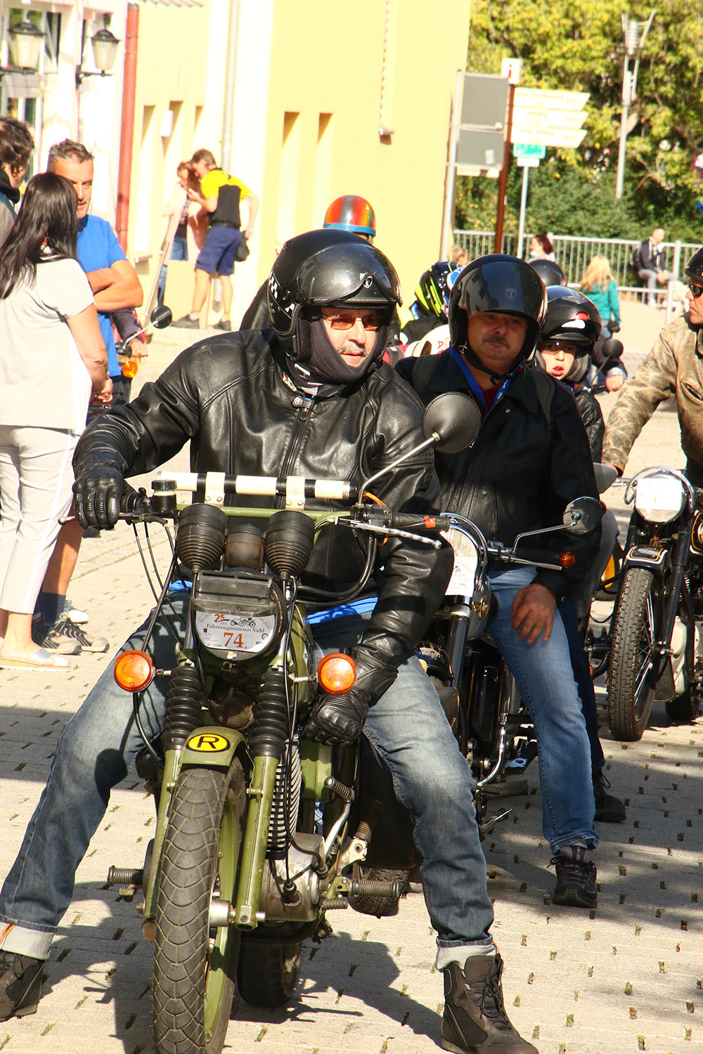 Motorrad-Oldtimerfahrt Suhl 19.09.2020 (Foto: Sigismund Gaßert)