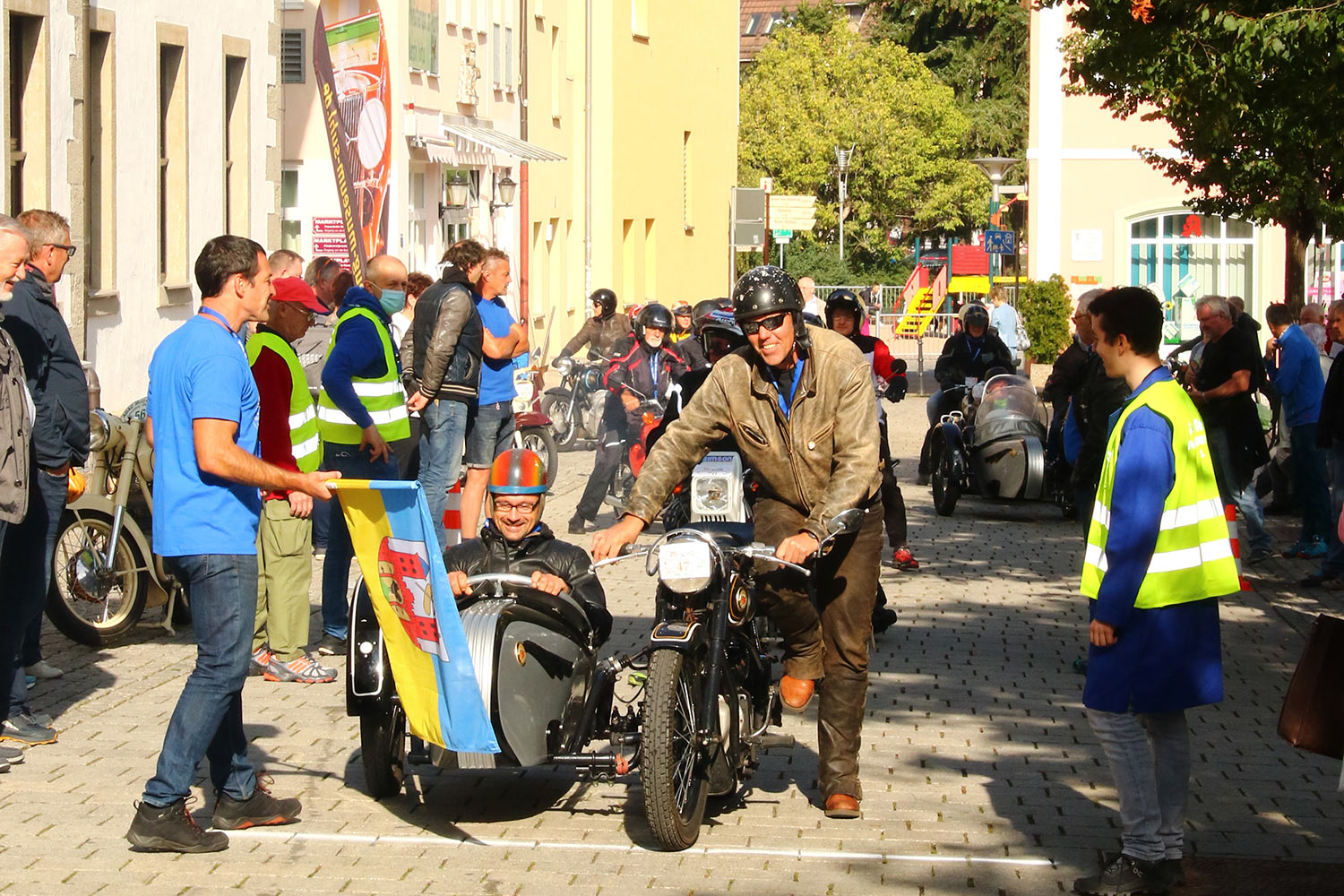 Motorrad-Oldtimerfahrt Suhl 19.09.2020 (Foto: Sigismund Gaßert)