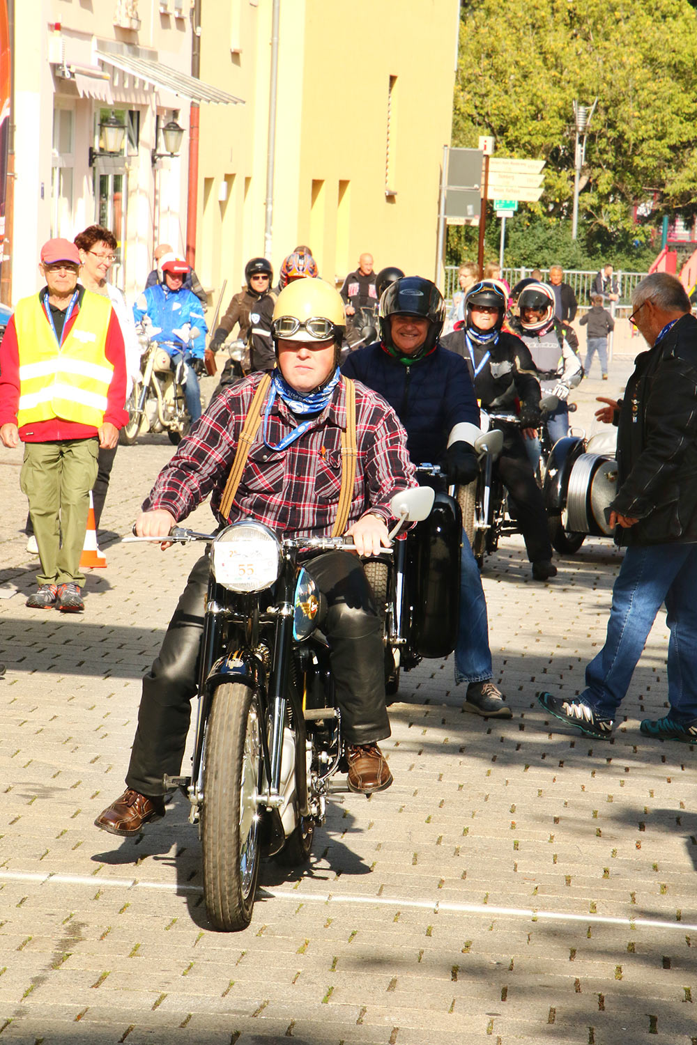 Motorrad-Oldtimerfahrt Suhl 19.09.2020 (Foto: Sigismund Gaßert)