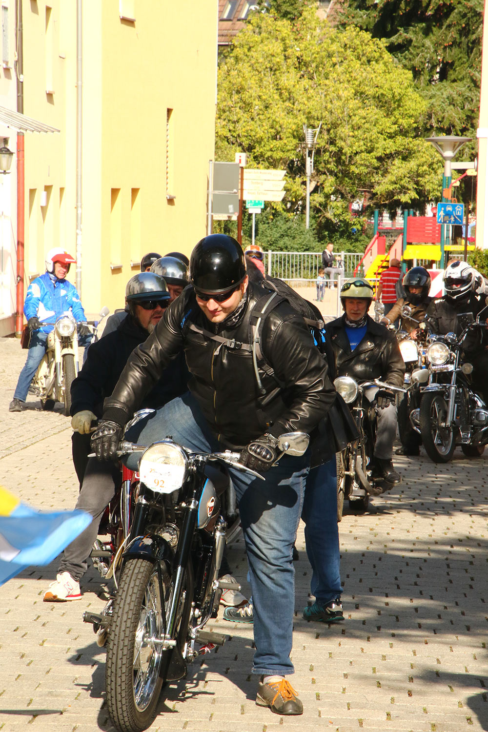 Motorrad-Oldtimerfahrt Suhl 19.09.2020 (Foto: Sigismund Gaßert)