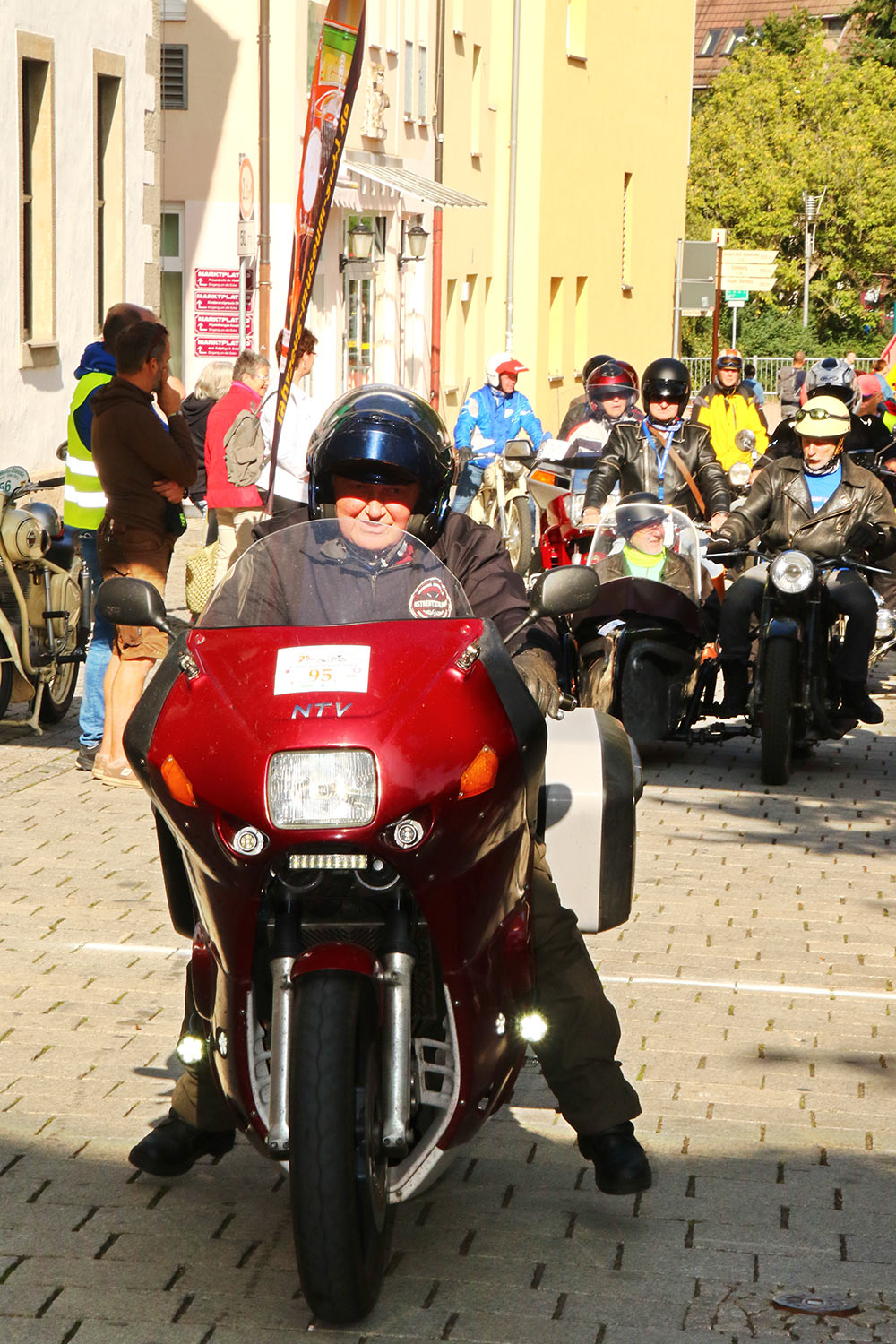 Motorrad-Oldtimerfahrt Suhl 19.09.2020 (Foto: Sigismund Gaßert)